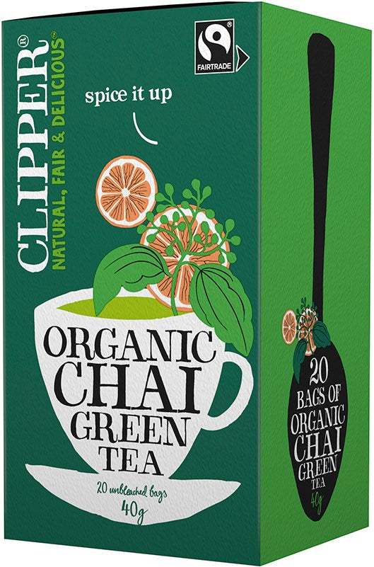 Clipper Grönt Te Chai (L) 20 påsar