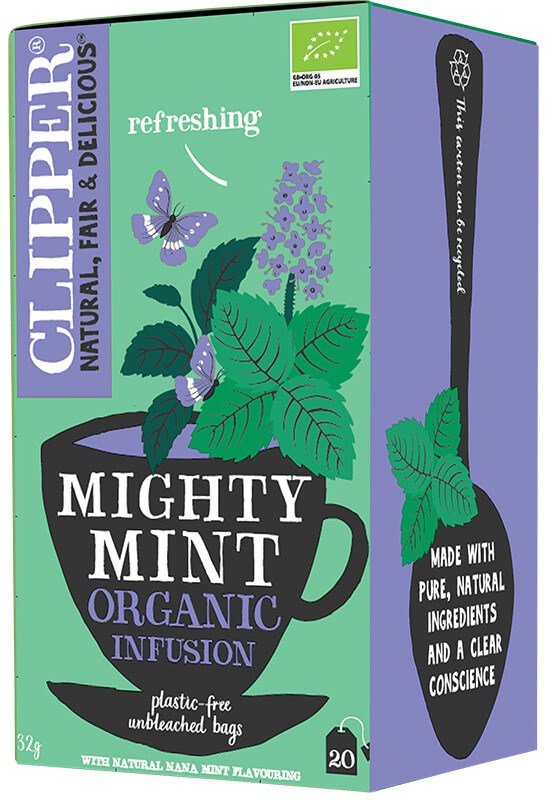 Clipper Mighty Mint (L) 20 påsar