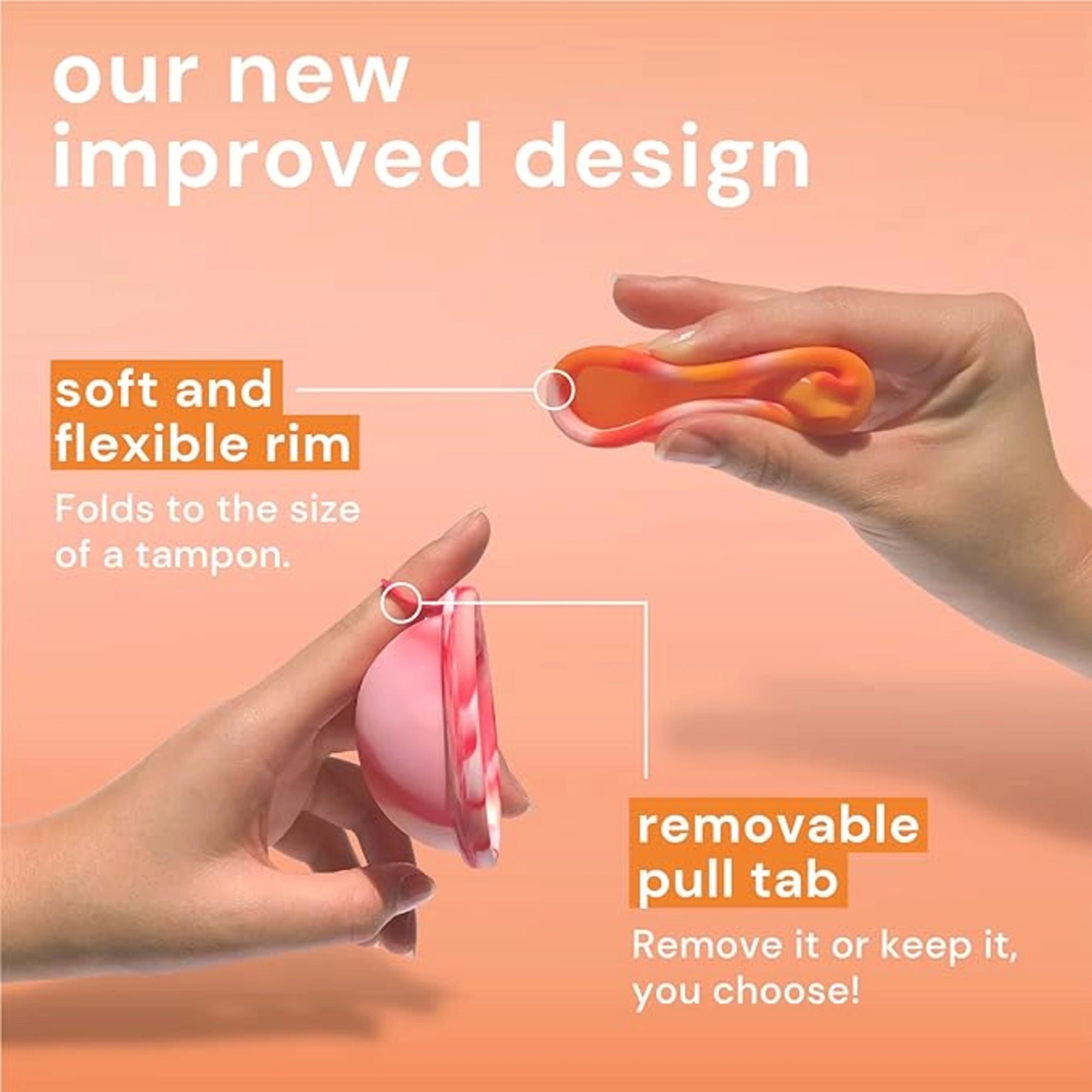Bodyotics Comfydiscs S & L- Orange - röd