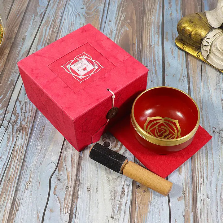 Äänimaljasetti punainen