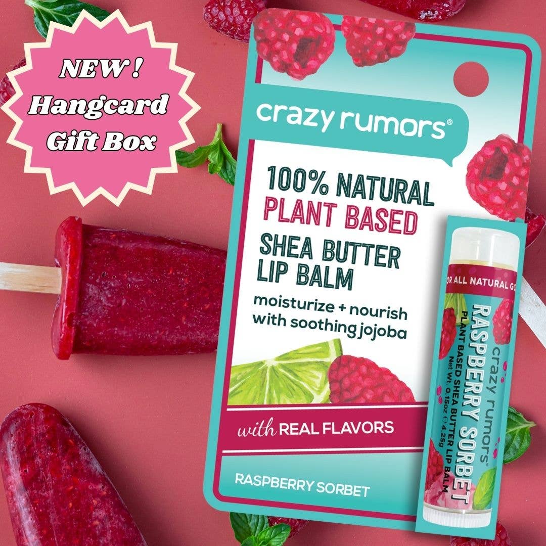 Crazy Rumors Huulivoide Raspberry Sorbet, Uusi