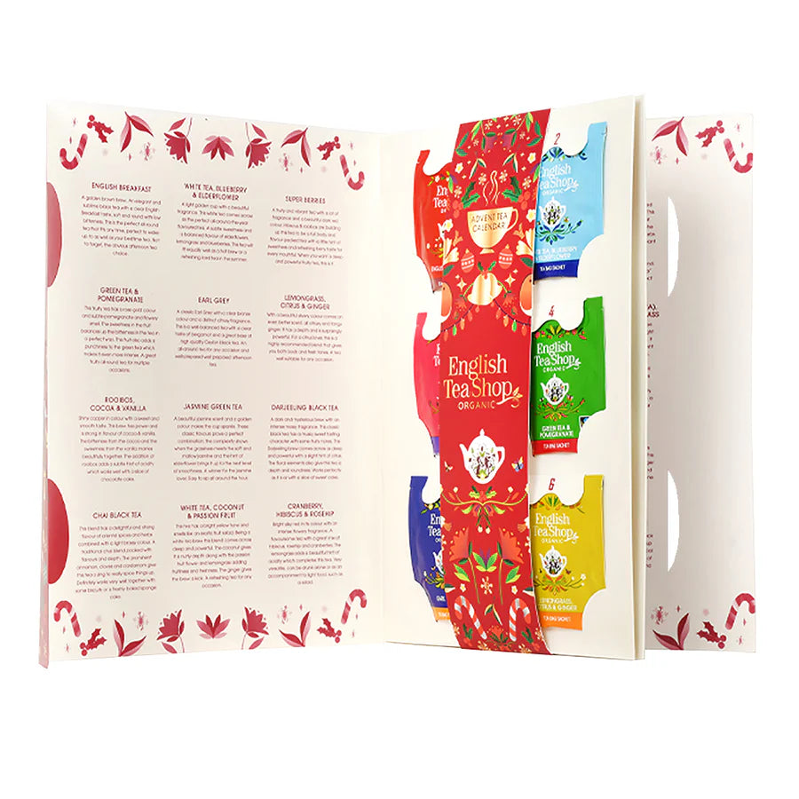 English Tea Shop Book Style- adventskalender