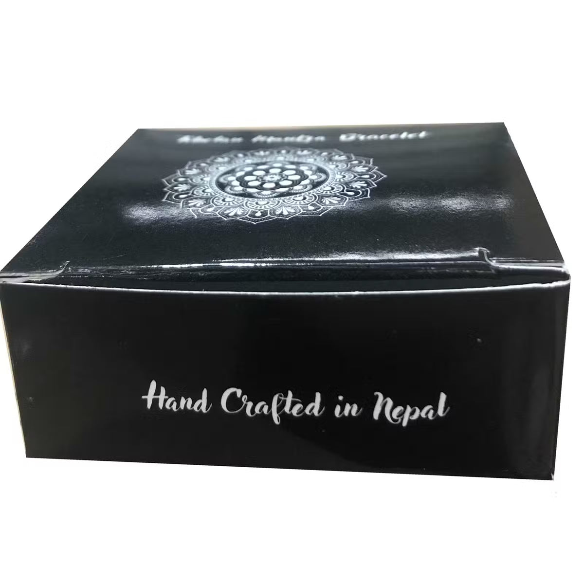 Koppararmband Livets blomma – handgjort i Nepal