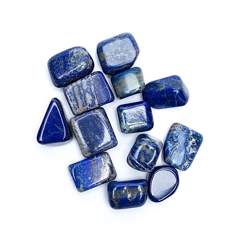 Trumlad Lapis Lazuli L-storlek 3-4 cm