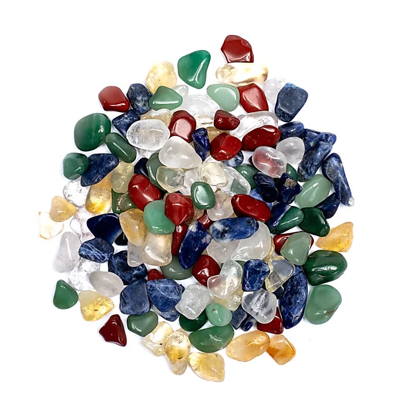 Tiibetiläinen Viiden Chakran kristallimix n. 500g