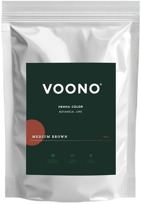 Henna-kasvihiusväri, Ruskea 100g