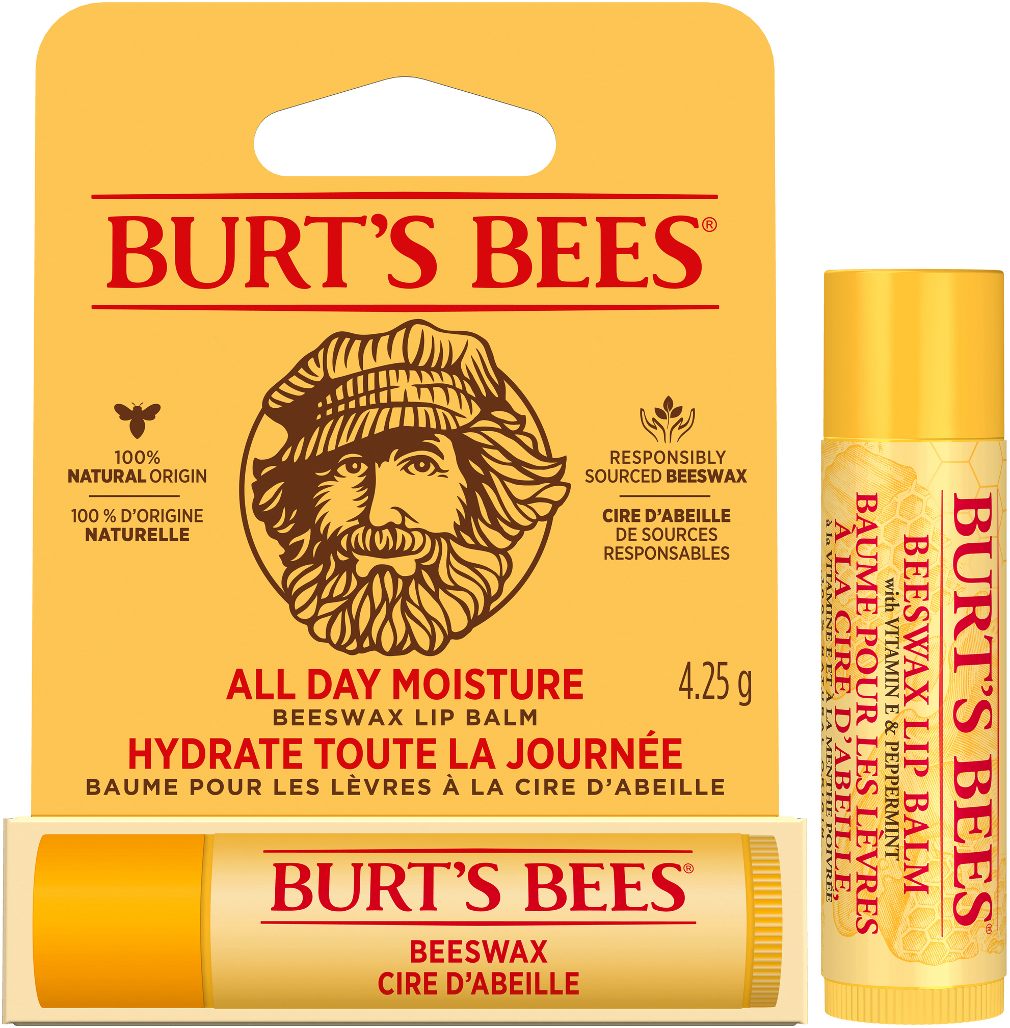 Burt's Bees Läppbalsam Bivax