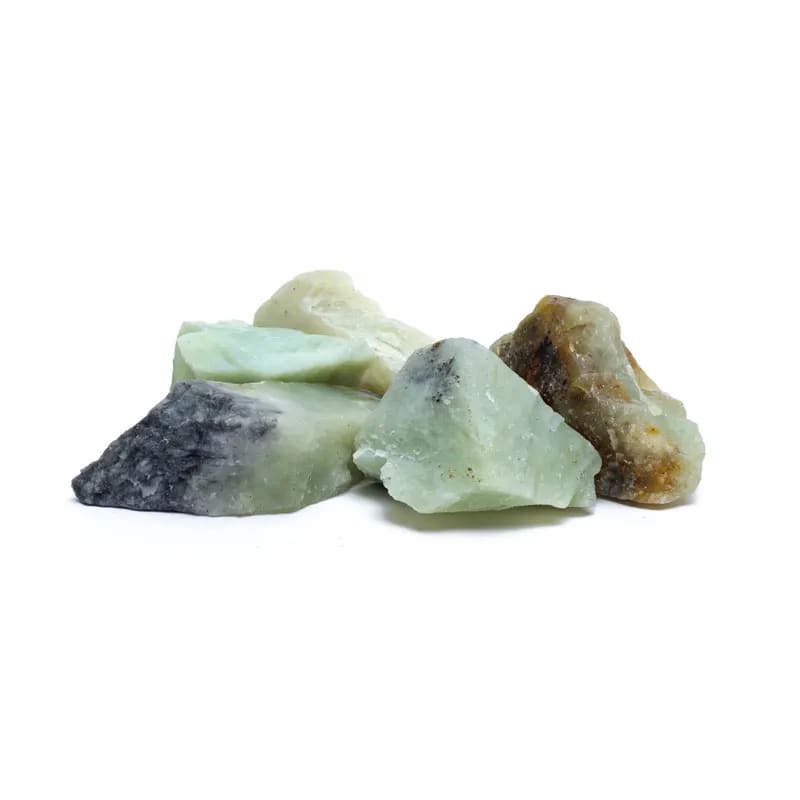Råsten Ny Jade (serpentinit) 3-8 cm