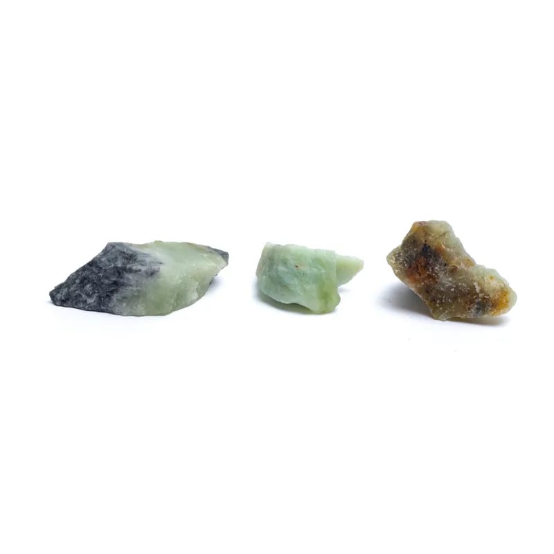 Råsten Ny Jade (serpentinit) 3-8 cm