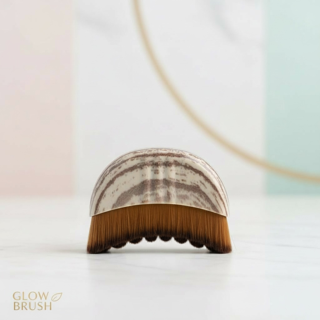 Lymfaborste för ansiktet. Ansiktsborste.