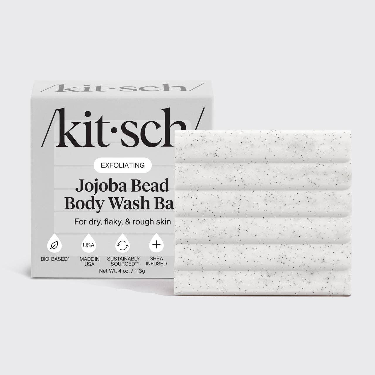 Kitsch Jojoba Bead Body Wash Bar
