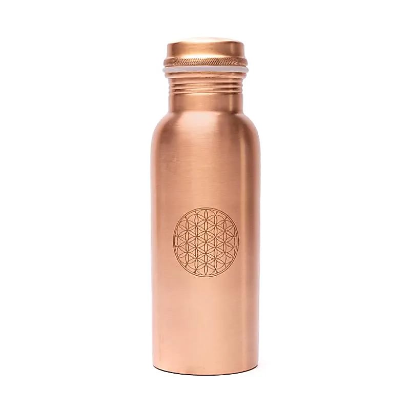 Kopparflaska Livets Blomma 500ml