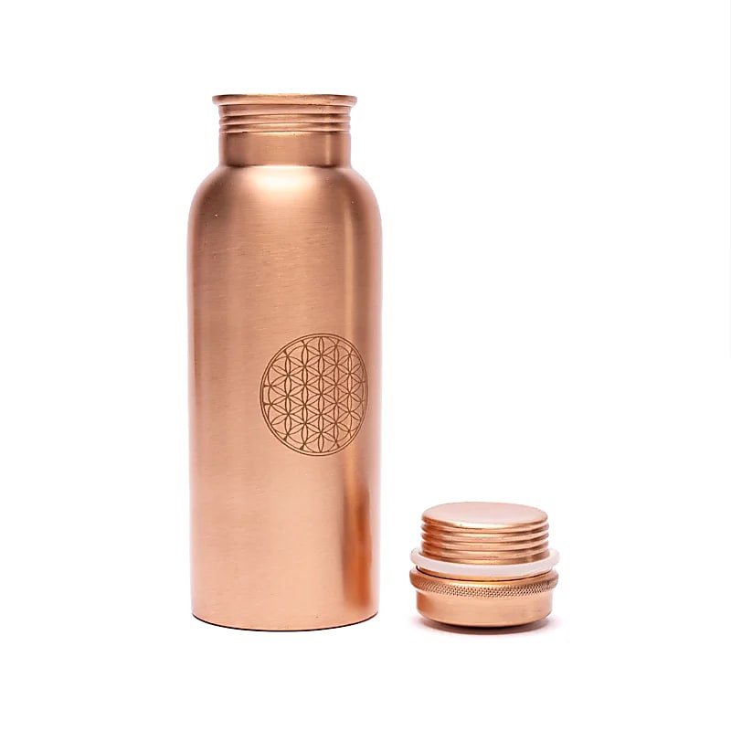 Kopparflaska Livets Blomma 500ml