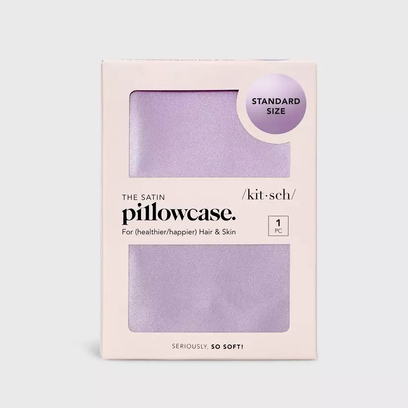 Kitsch The Satin Pillowcase Lavender