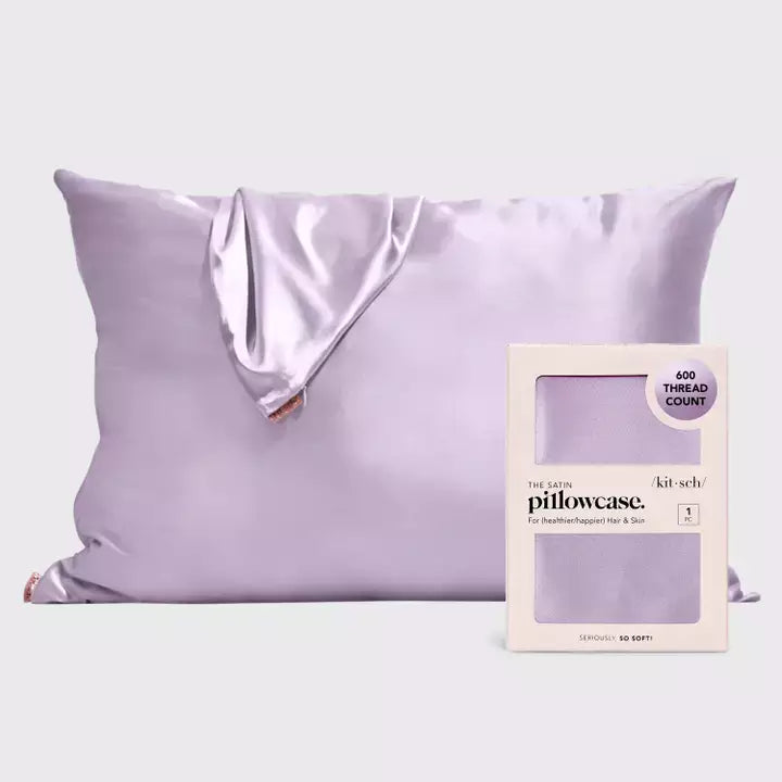Kitsch The Satin Pillowcase Lavender