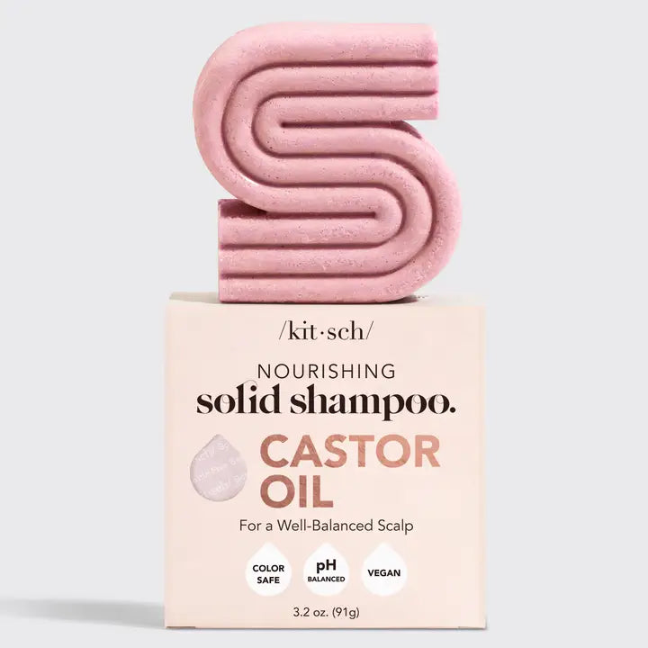Kitsch Castor Oil Nourishing Schampo Bar