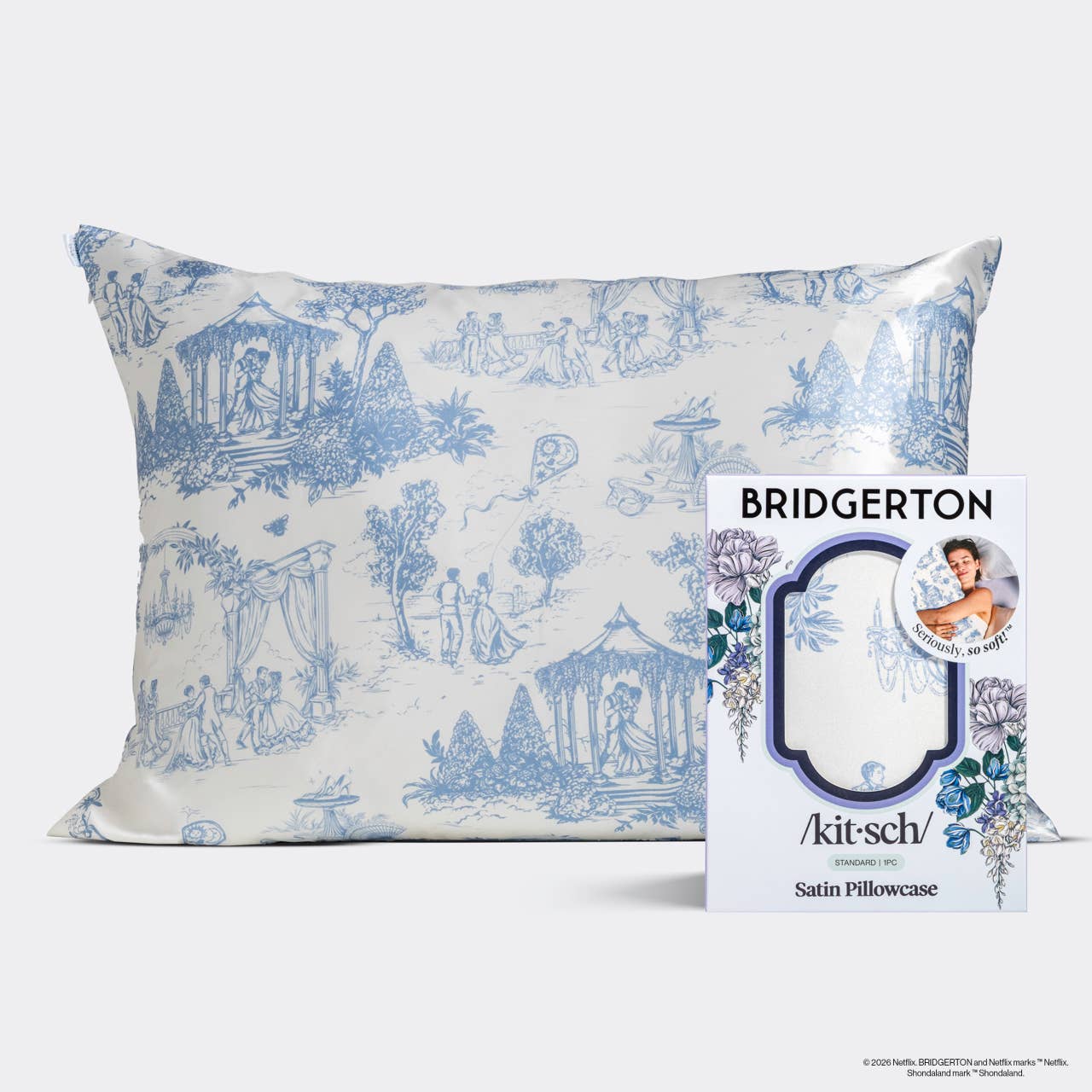 Bridgerton x Kitsch Satinörngott