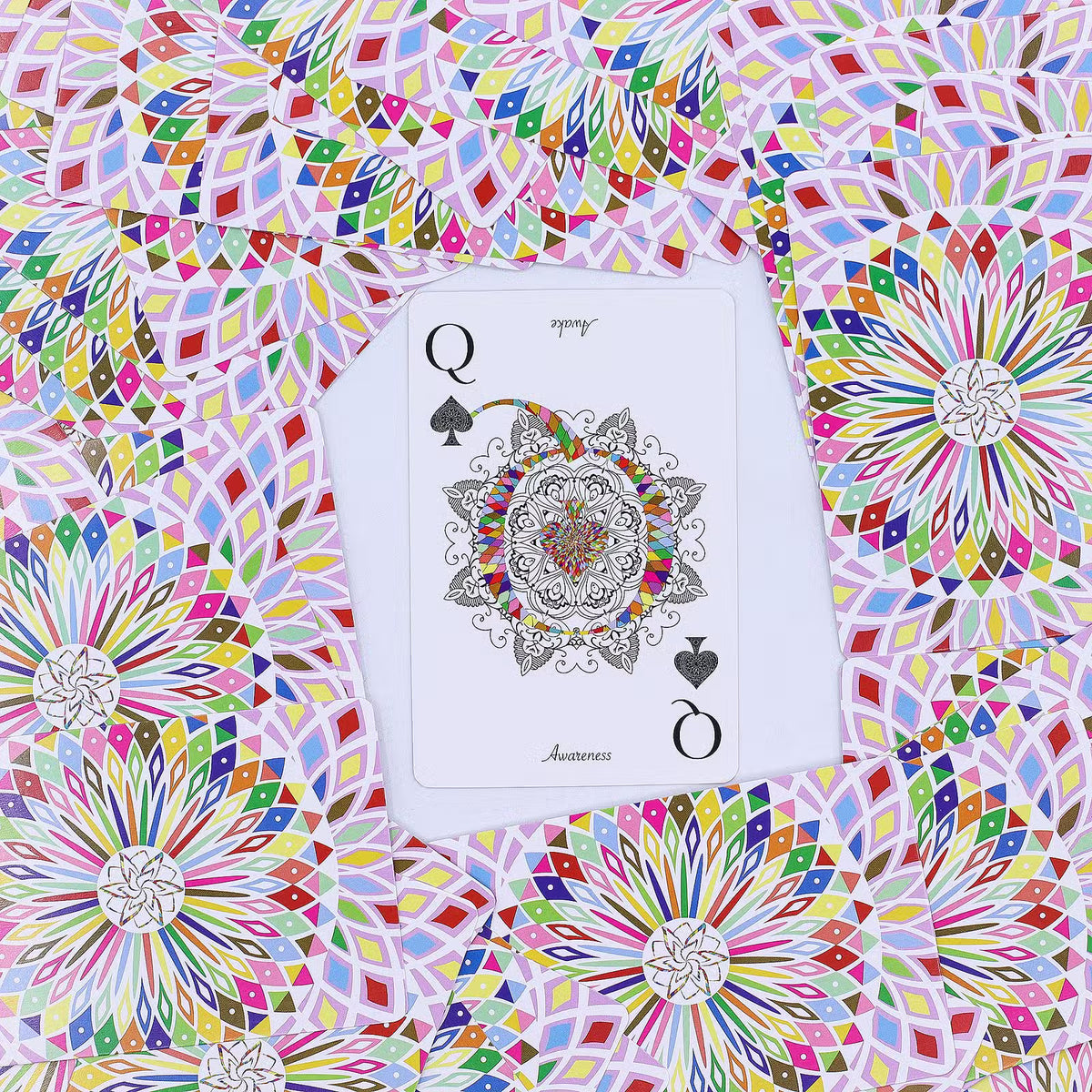 Mandala-spel- och orakelkort – Mandala-pelikortset