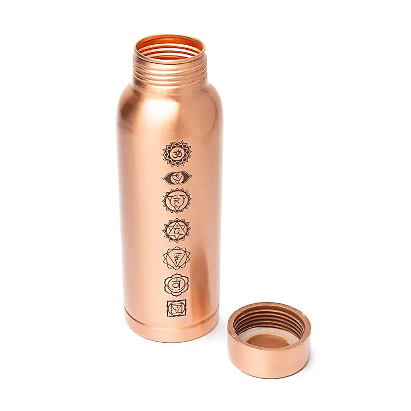 Kopparflaska 7 Chakran 500ml