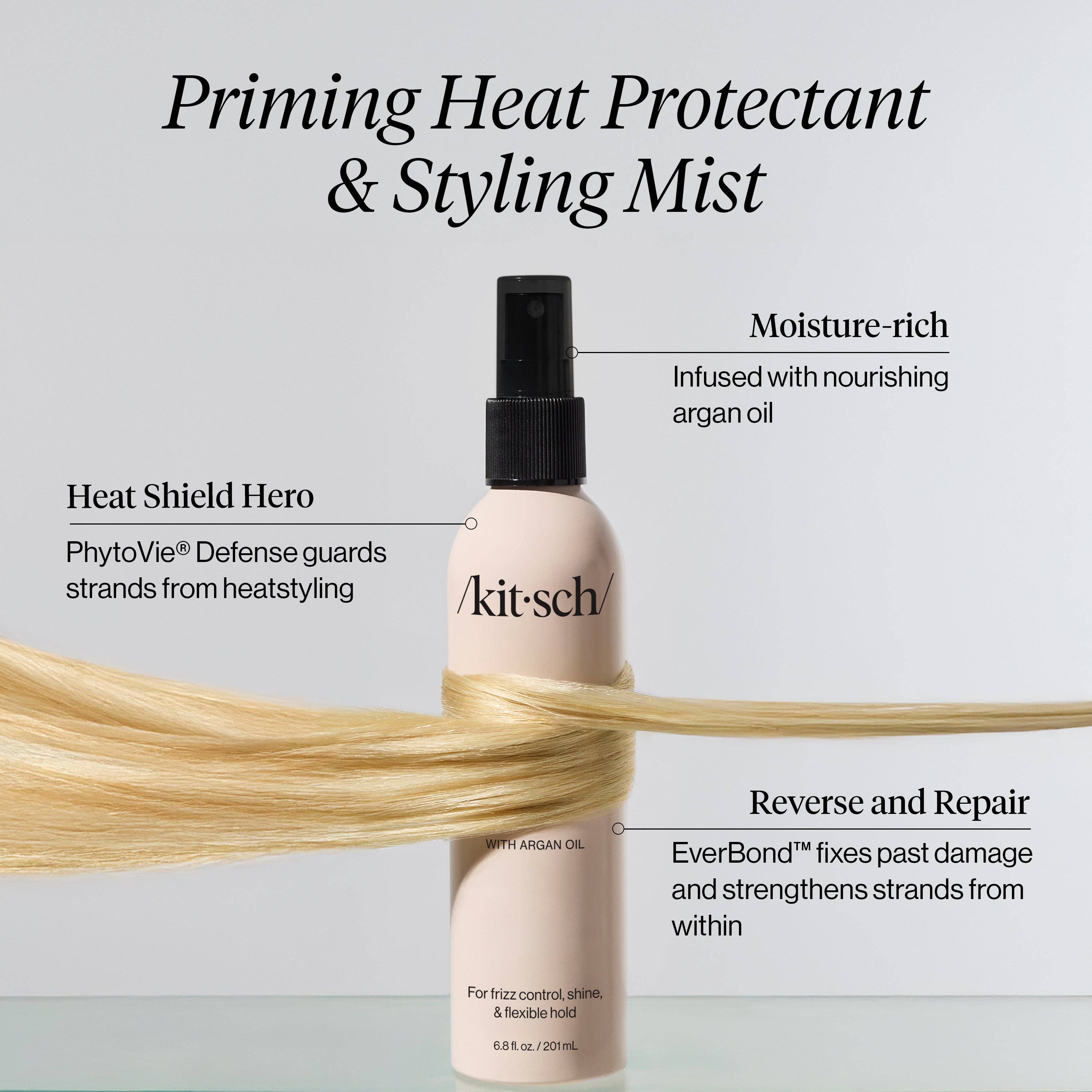 Kitsch Heat Protectant & Styling Mist – Värmeskyddsspray 201 ml
