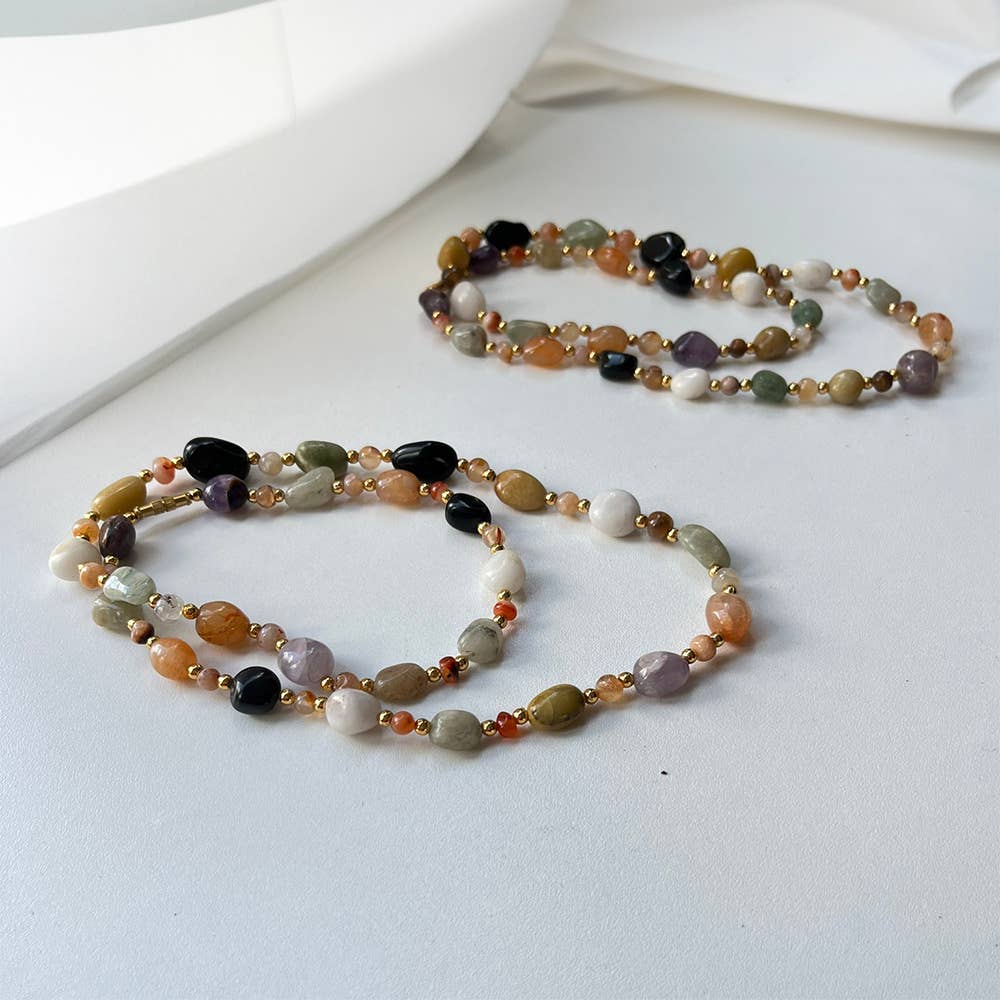 Kristall halsband