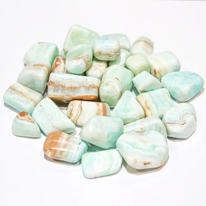 Trumlad karibisk kalcit (Caribbean Calcite) 2–5 cm
