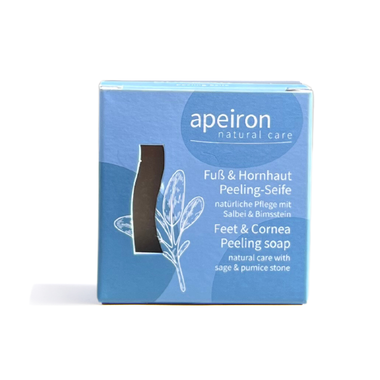 Apeiron Foot & Callus Scrub Soap 100g