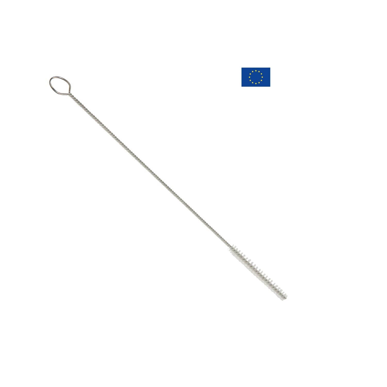 Goupillonborste, sugrör och tratt i rostfritt stål – europeisk – Ah! Table!