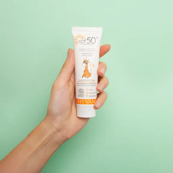 Dhyvana Lasten Aurinkovoide SK50+ 50ml