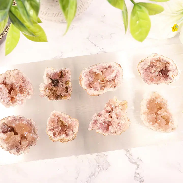 Pinkki Ametisti Klusteri (S-koko)