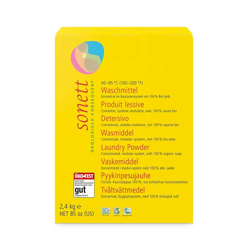 Sonett Tvättpulver 2,4 kg
