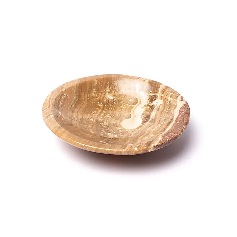 Marockansk Onyxskål ca. 12x3cm