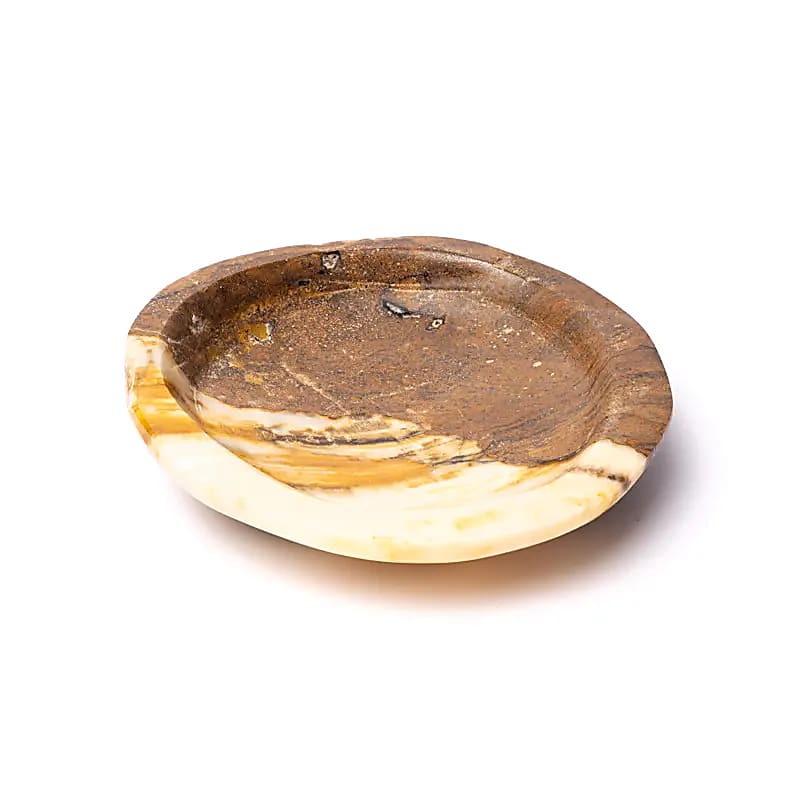 Marockansk Onyxskål ca. 12x3cm