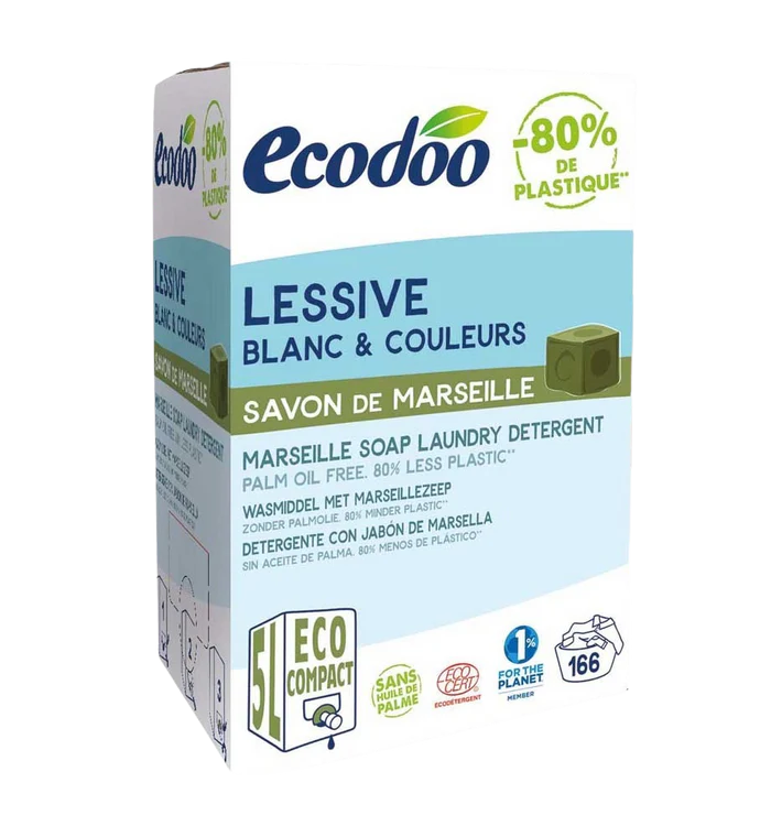 Ecodoo Marseille tvättmedel, 5000ml