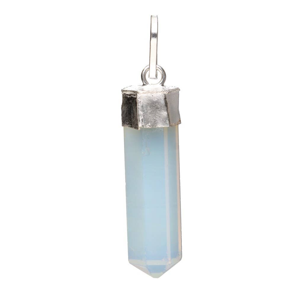 Hänge Opaliit - silverpläterad