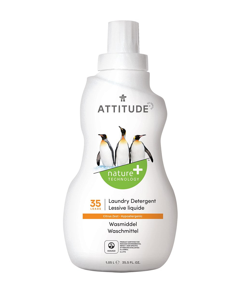ATTITUDE Tvättmedel 35 Citrus Zest