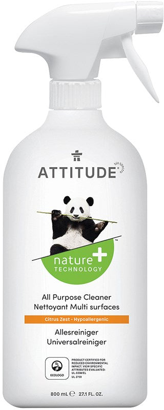 ATTITUDE Allrengöringsspray Citrus Zest