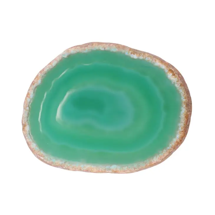 Akaattilevy medium, Vihreä