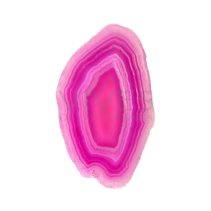 Agatplatta s-storlek, Fuchsia