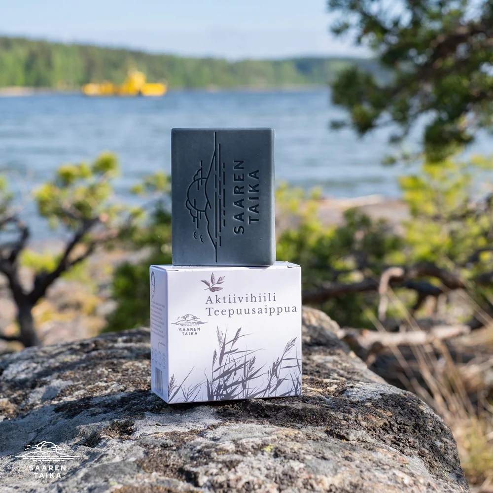 Aktivt kol Teatree-tvål 105g