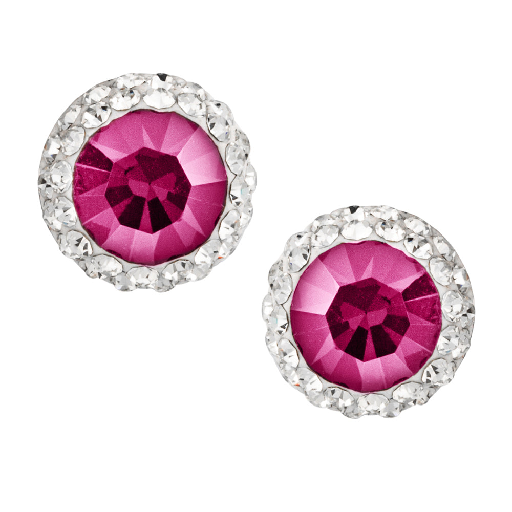 Ametistikorvakoru nappi