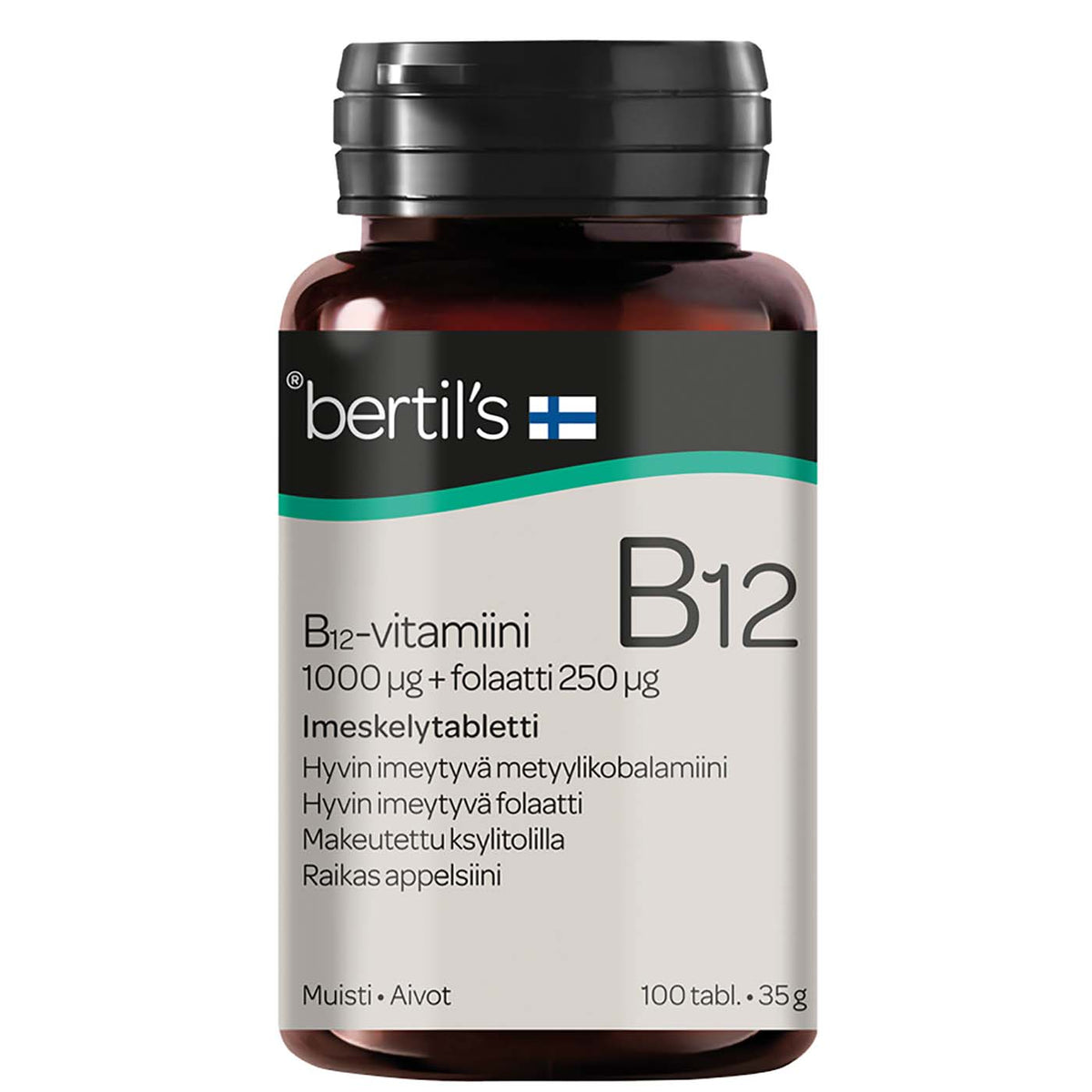 bertil´s B12 + Folat 100 tabl