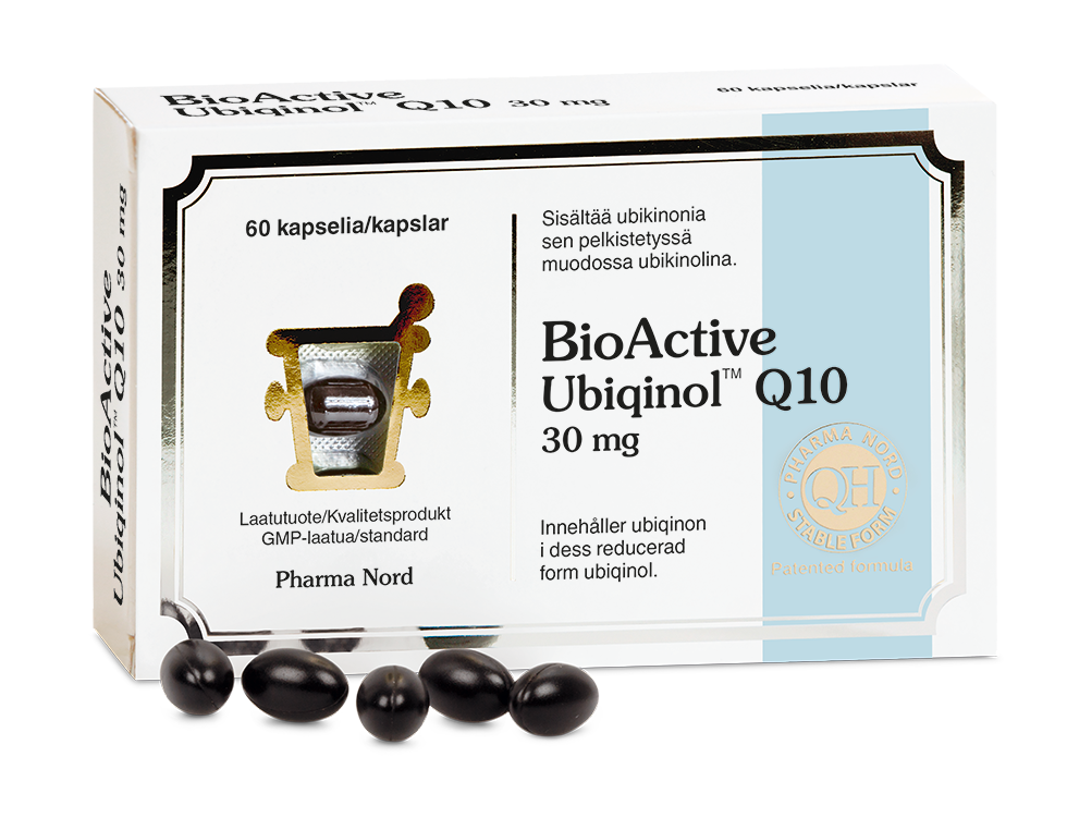 BioActive Q10 Ubiqinol® 30 mg 60kps.