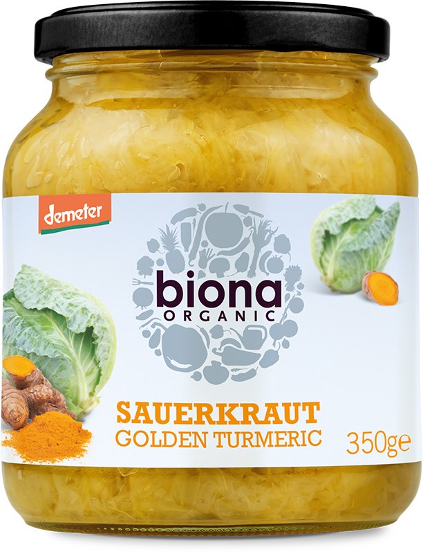 Biona Kurkuma-hapankaali (L) 350g