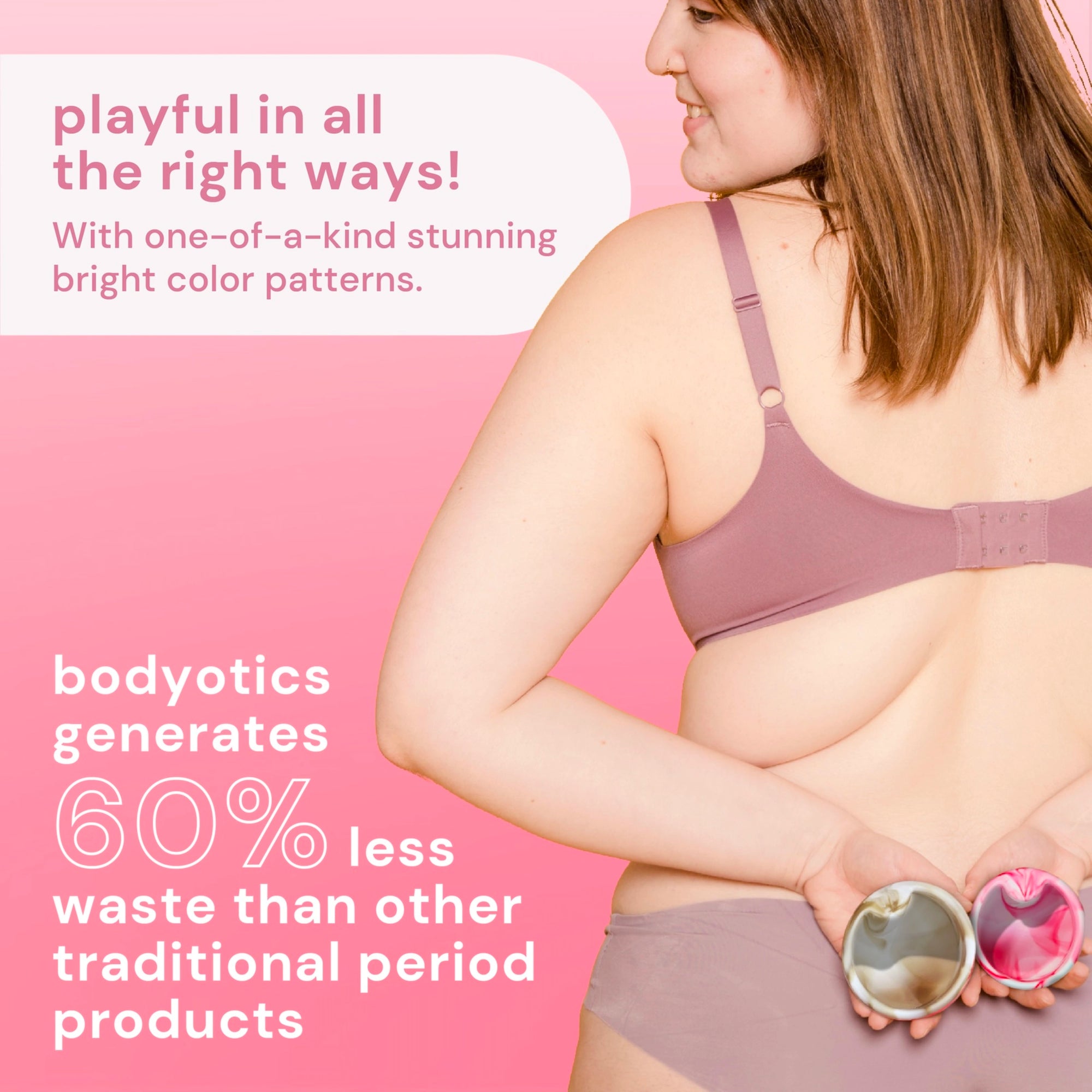 Bodyotics Comfydiscs S & L- Beige-pink