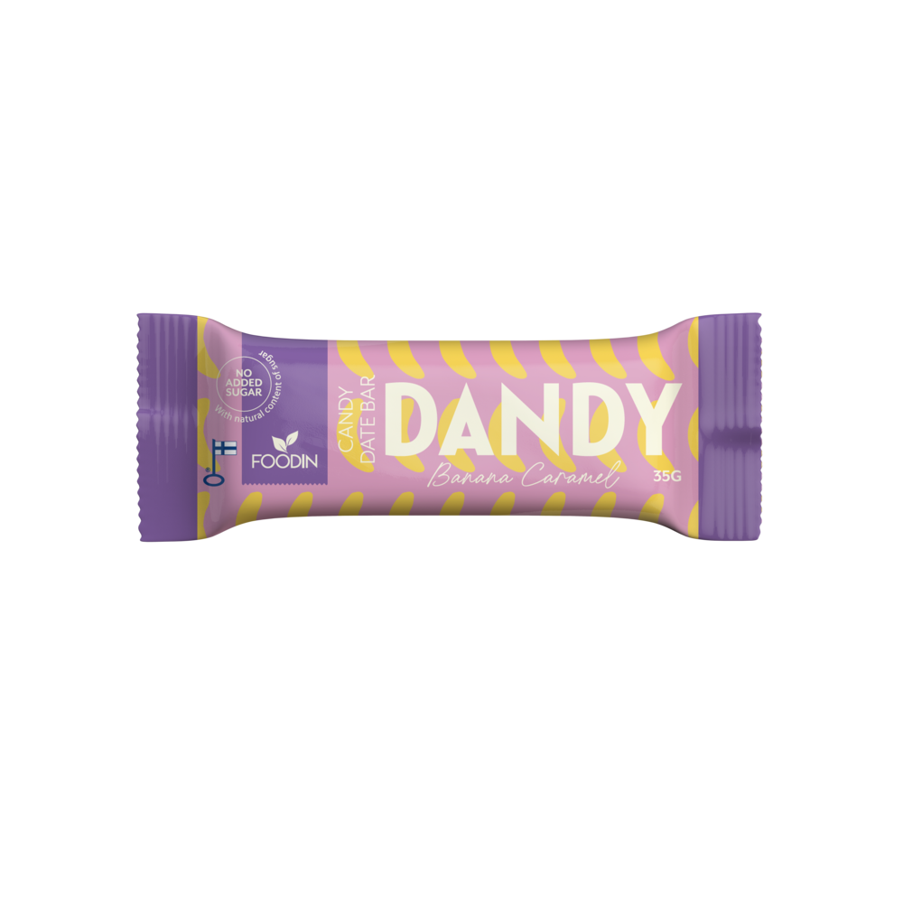 Foodin - Dandy Candy Date Bar Banana Caramel 35g
