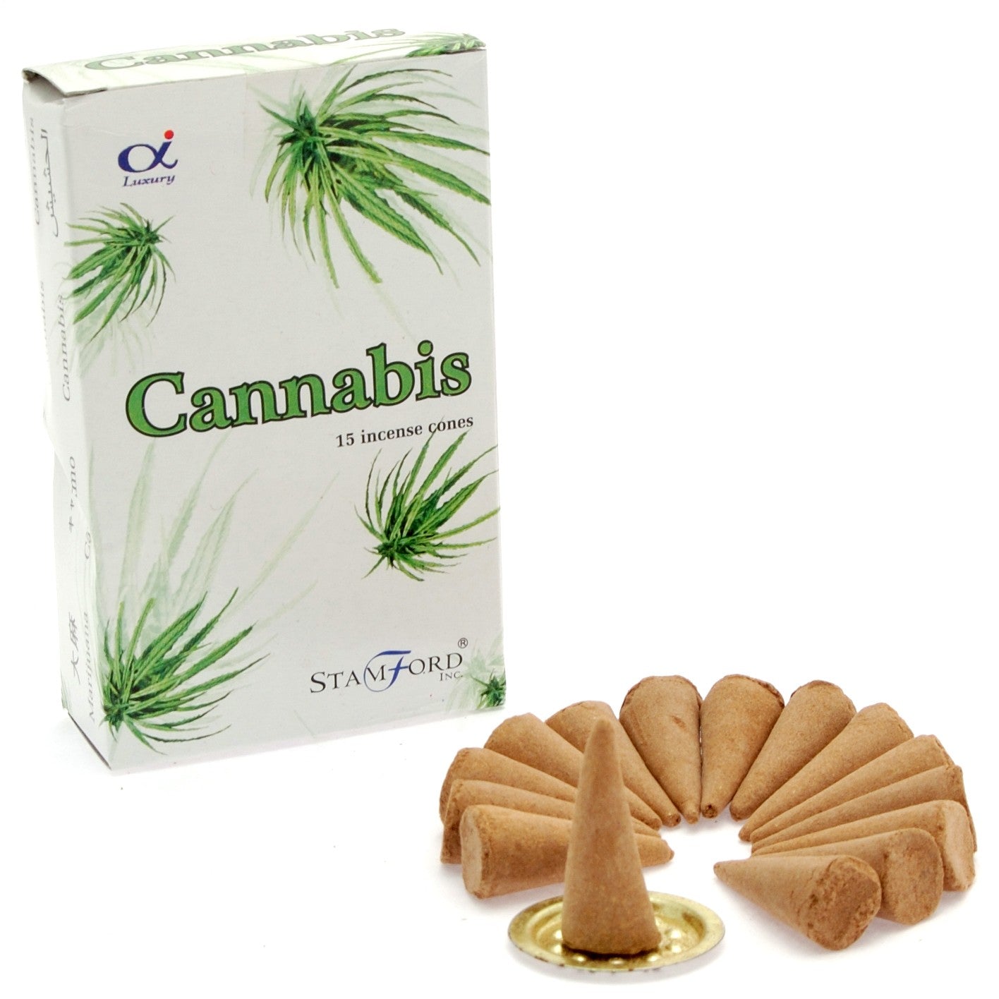 Cannabis Rökelsekon 15st