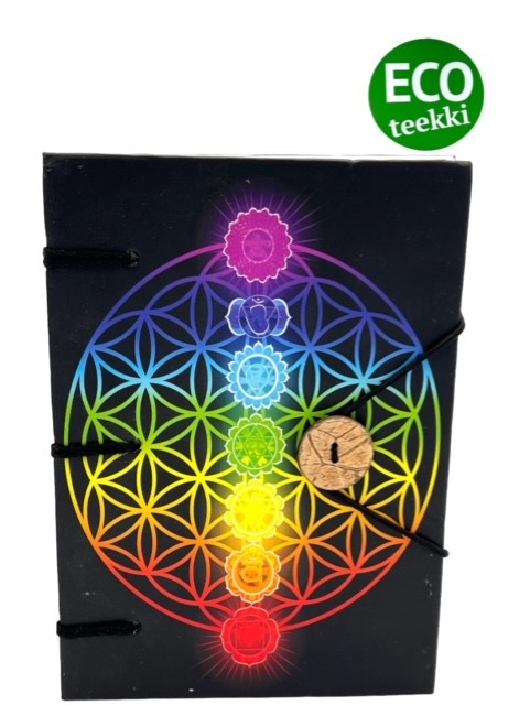 Chakra Livsblomma anteckningsbok