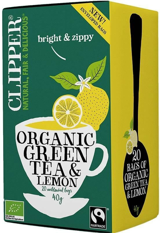 Clipper Grönt Te Citron (L) 20 påsar