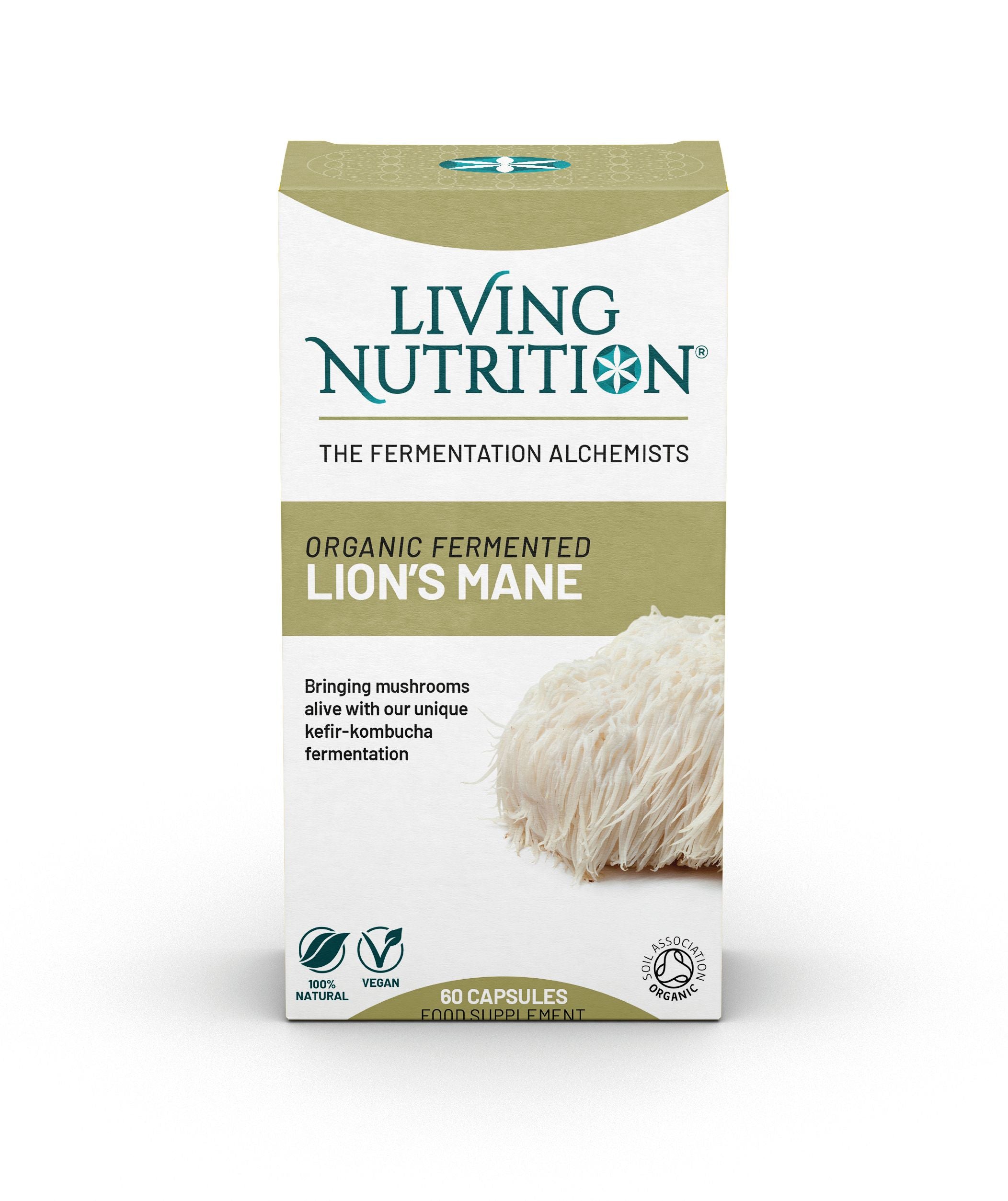 Living Nutrition Lion´s Mane 60kps